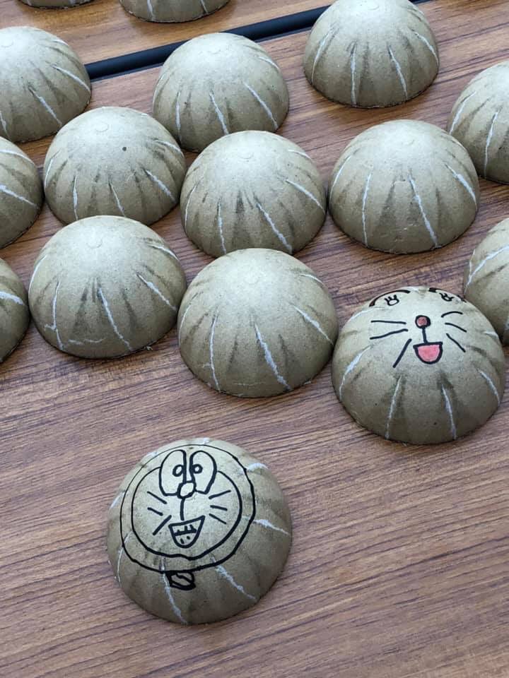 田野畑村 玉皮お絵描き