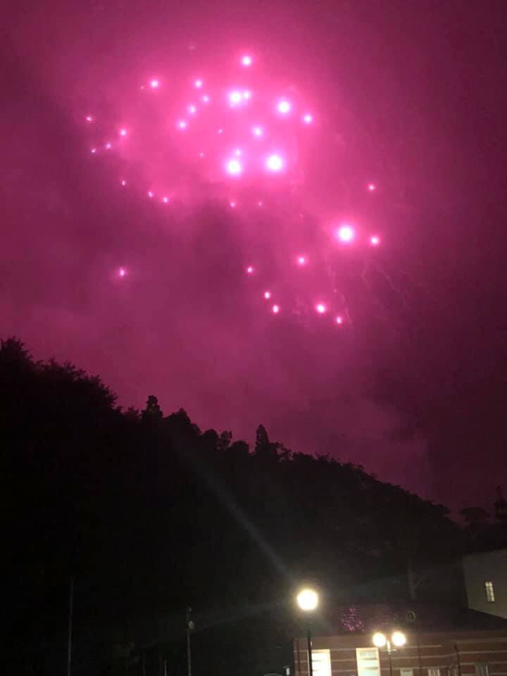田野畑村 手持ち花火